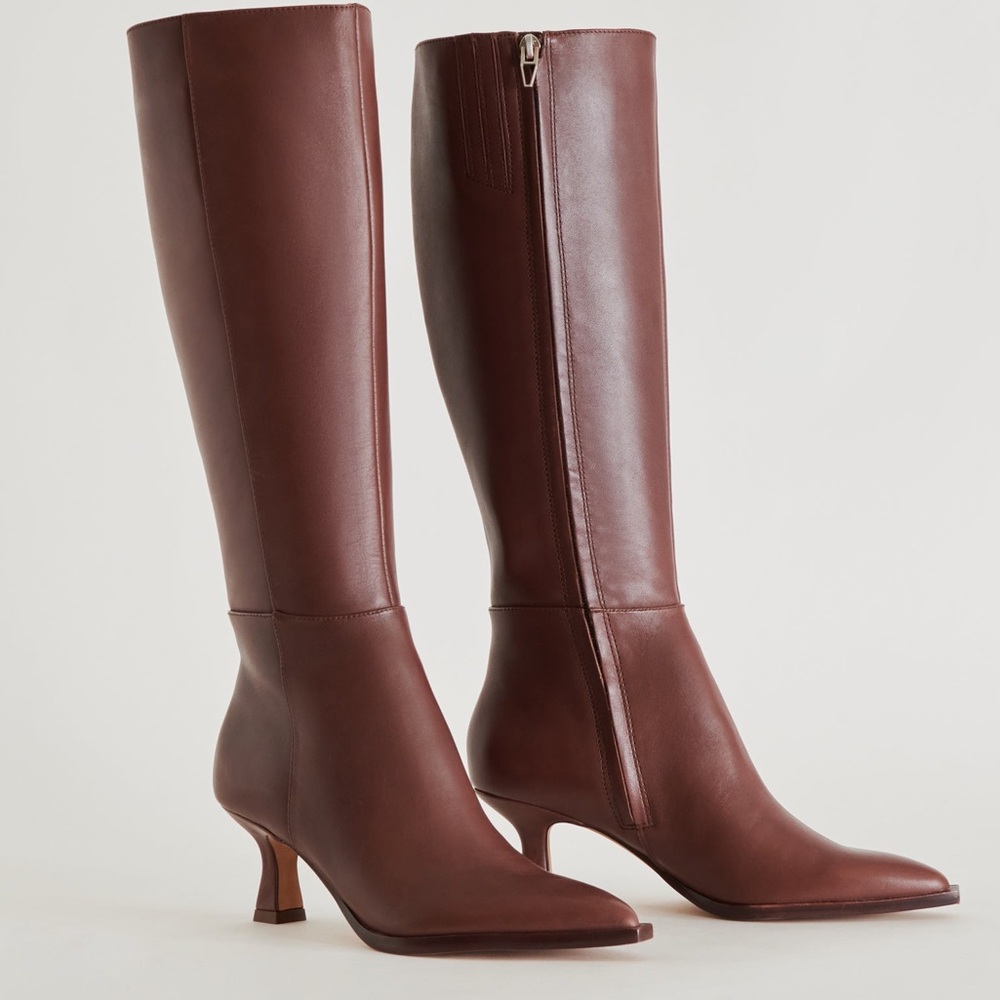 Dolce Vita Auggie‎ SOFT Leather Boots Size 8